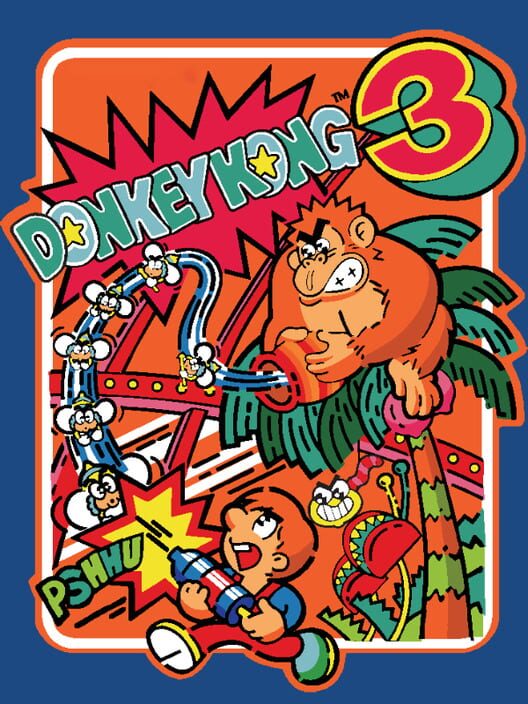 Jaquette de Donkey Kong 3