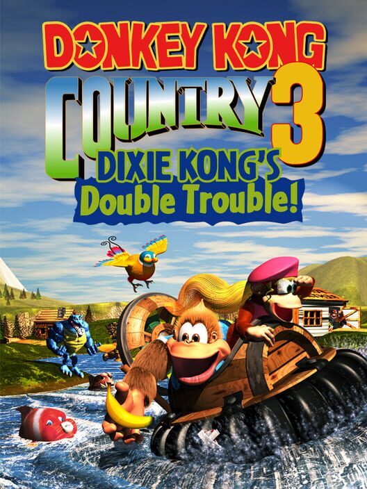 Jaquette de Donkey Kong Country 3: Dixie Kong's Double Trouble!