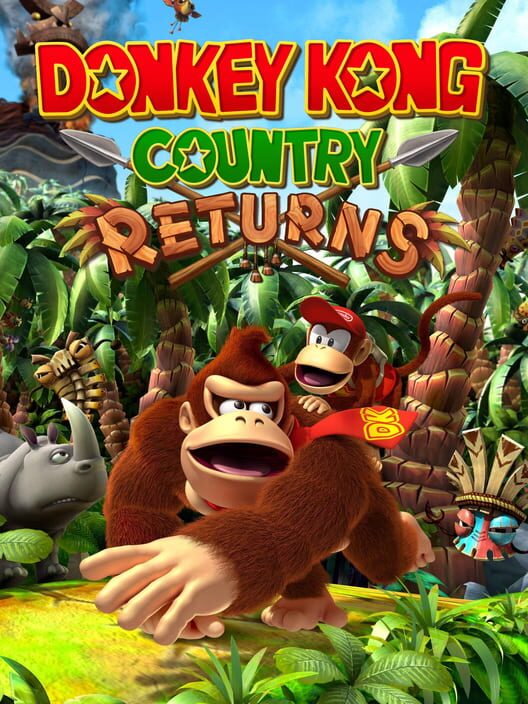 Jaquette de Donkey Kong Country Returns