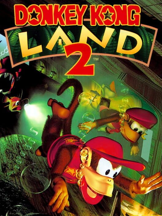 Donkey Kong Land 2 cover art