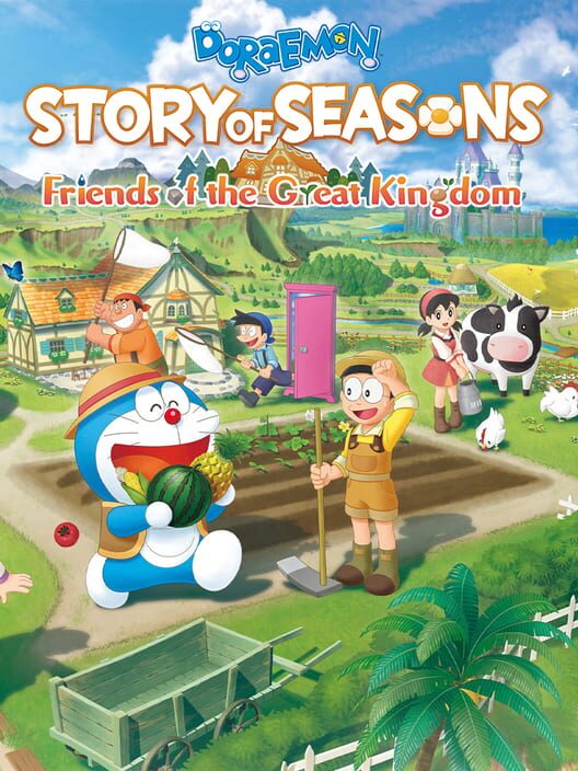 Carátula de Doraemon Story of Seasons: Friends of the Great Kingdom