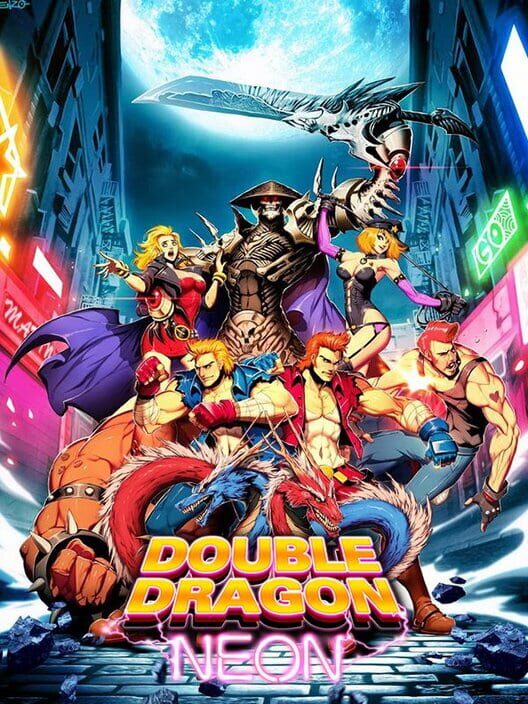 Jaquette de Double Dragon Neon