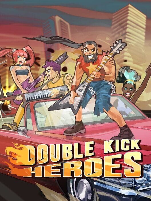 Carátula de Double Kick Heroes