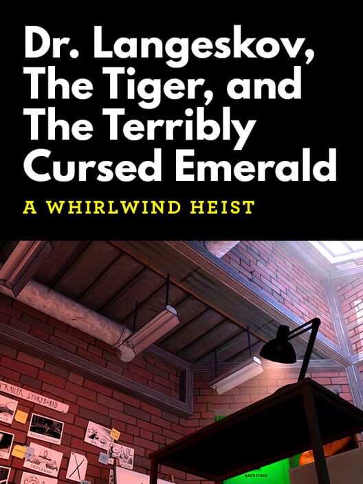 Carátula de Dr. Langeskov, The Tiger, and The Terribly Cursed Emerald: A Whirlwind Heist