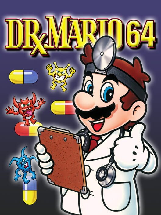 Carátula de Dr. Mario 64