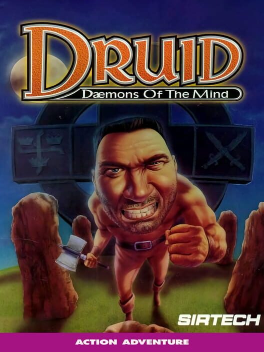 Jaquette de Druid: Daemons of the Mind