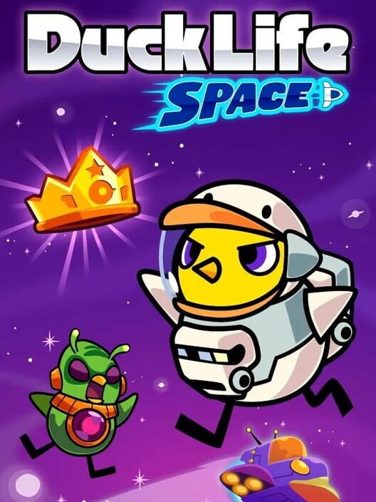 Carátula de Duck Life: Space