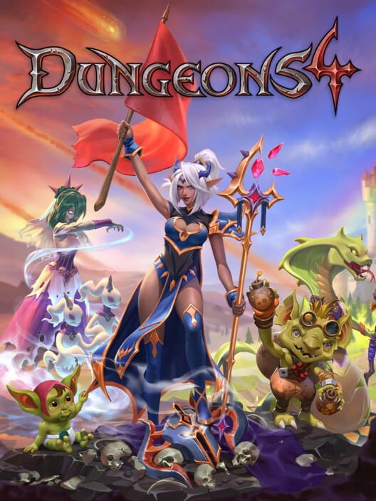 Dungeons 4 cover art
