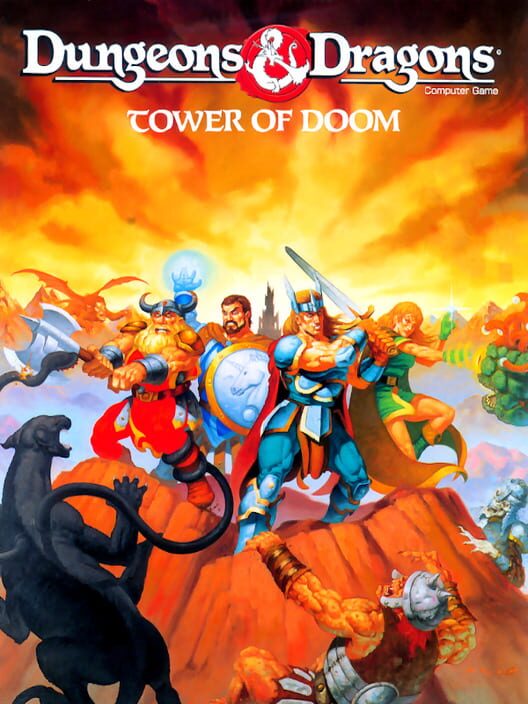 Jaquette de Dungeons & Dragons: Tower of Doom