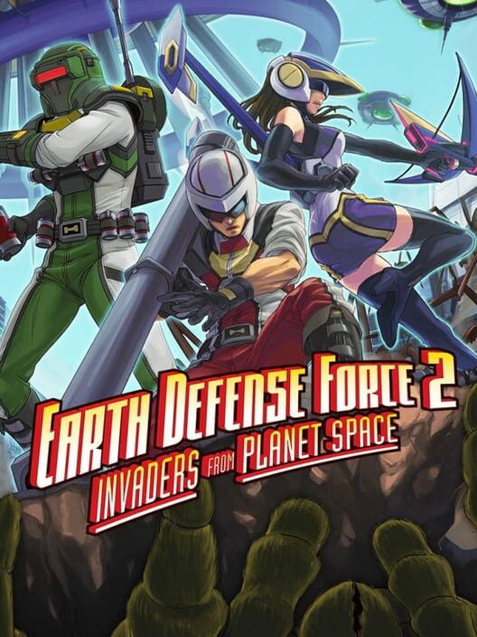 Earth Defense Force 2: Invaders from Planet Space cover art