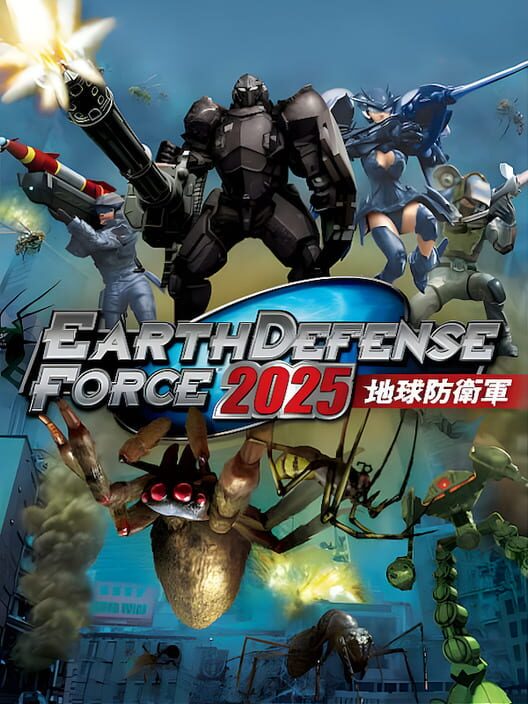 Jaquette de Earth Defense Force 2025