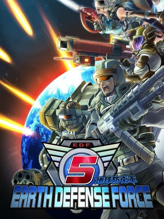 Jaquette de Earth Defense Force 5