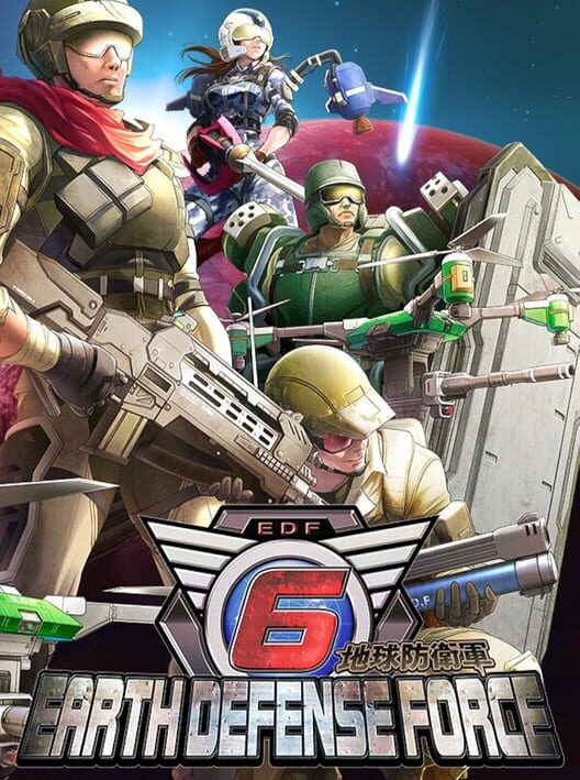 Jaquette de Earth Defense Force 6