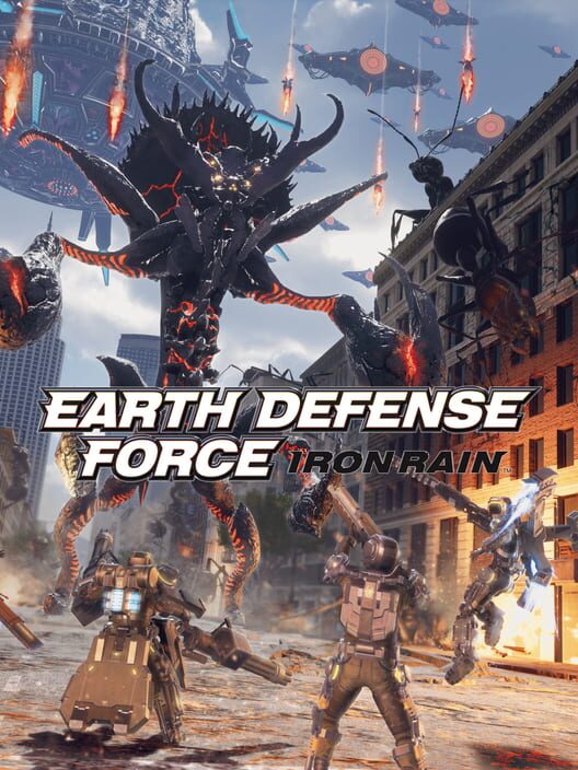 Jaquette de Earth Defense Force: Iron Rain