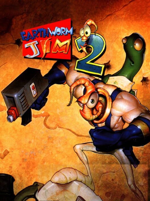 Jaquette de Earthworm Jim 2