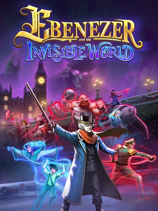 Jaquette de Ebenezer and the Invisible World
