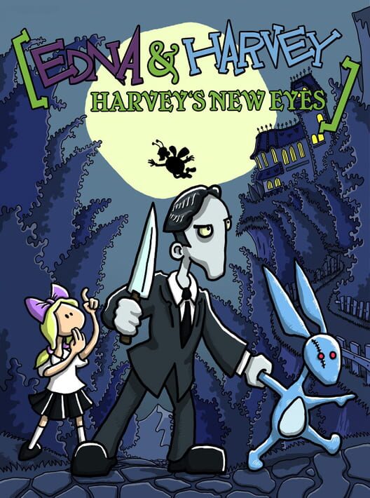 Jaquette de Edna & Harvey: Harvey's New Eyes