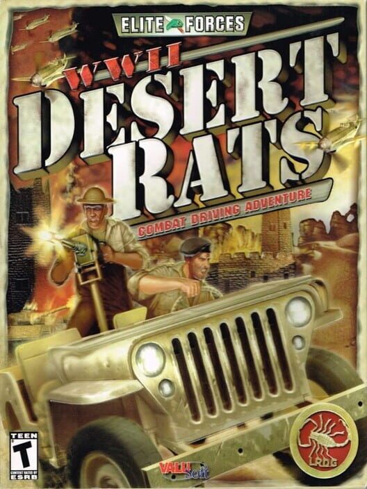 Jaquette de Elite Forces: WWII - Desert Rats