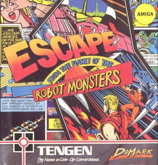 Jaquette de Escape from the Planet of the Robot Monsters