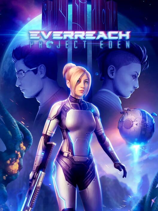 Jaquette de Everreach: Project Eden