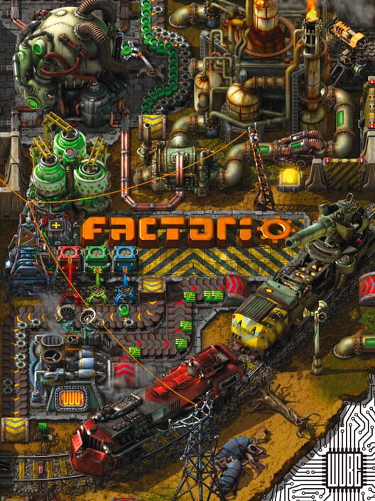 Jaquette de Factorio