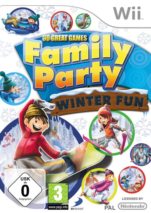 Jaquette de Family Party: 30 Great Games Winter Fun