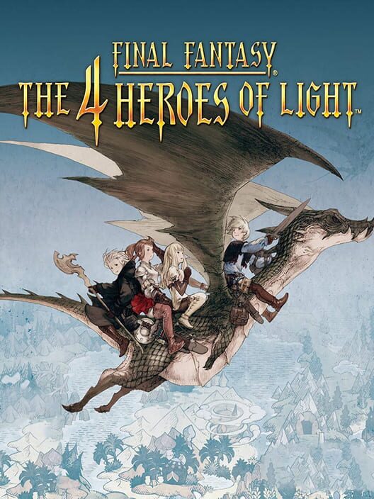 Jaquette de Final Fantasy: The 4 Heroes of Light