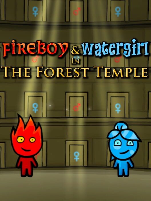 Carátula de Fireboy and Watergirl in the Forest Temple