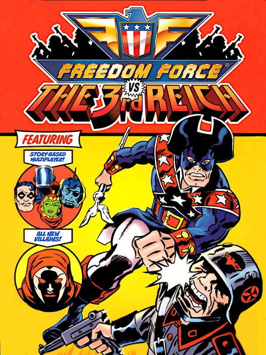 Jaquette de Freedom Force vs. The 3rd Reich