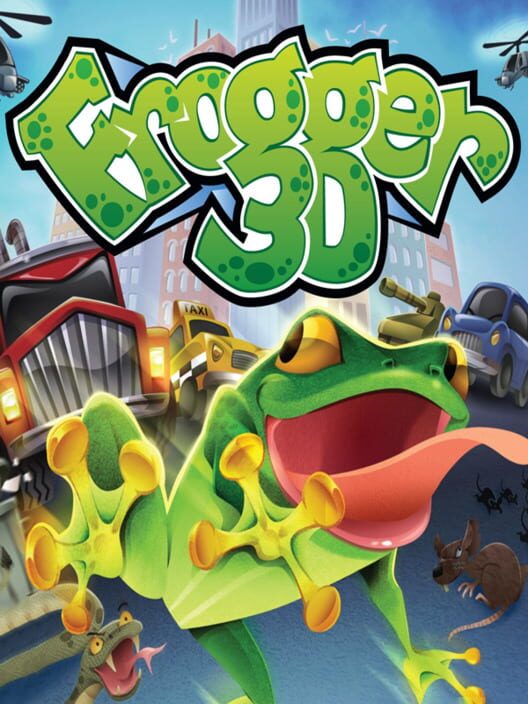 Carátula de Frogger 3D