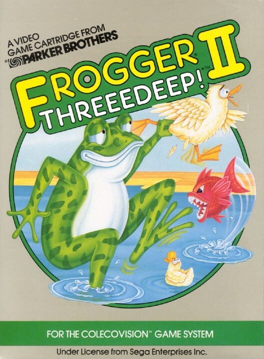 Carátula de Frogger II: ThreeeDeep!