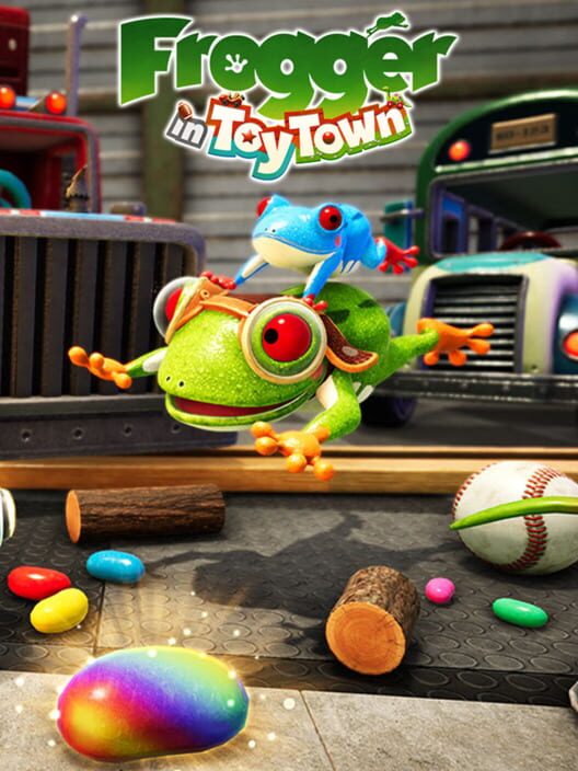 Carátula de Frogger In Toy Town