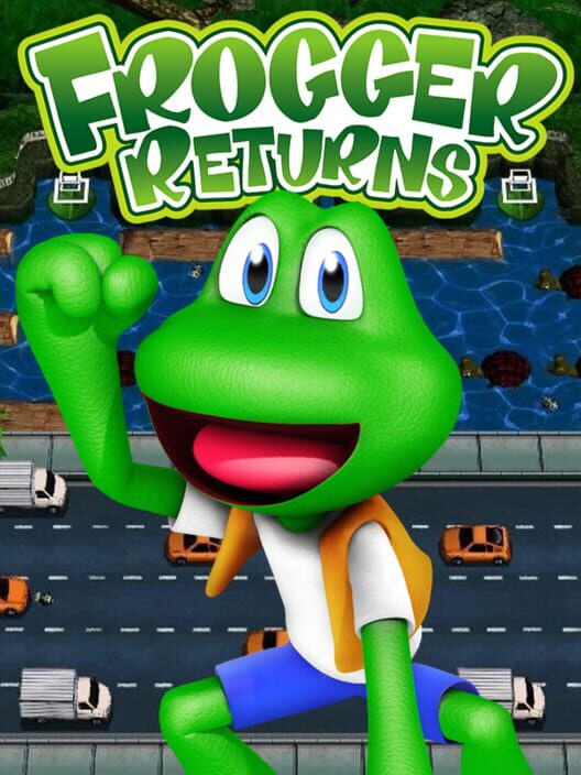 Carátula de Frogger Returns
