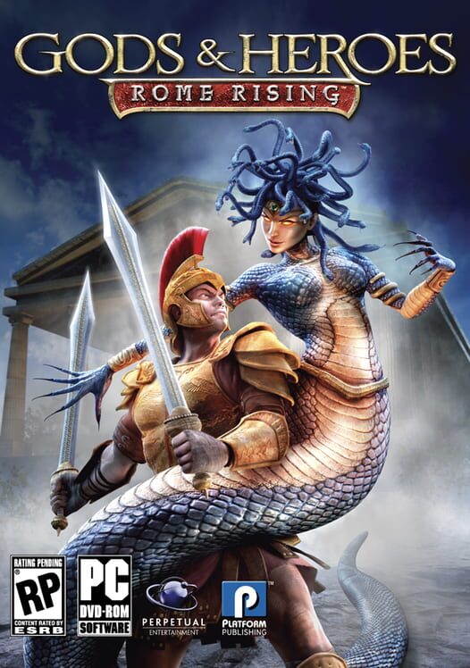 Jaquette de Gods & Heroes: Rome Rising
