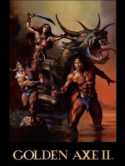 Jaquette de Golden Axe II