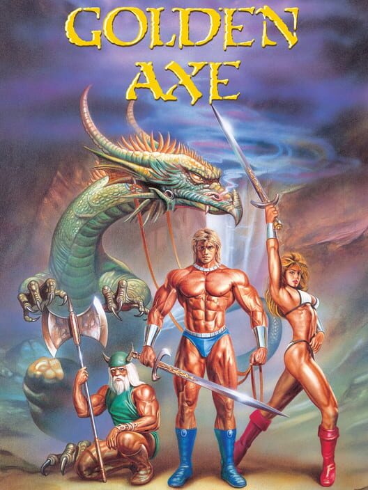 Jaquette de Golden Axe