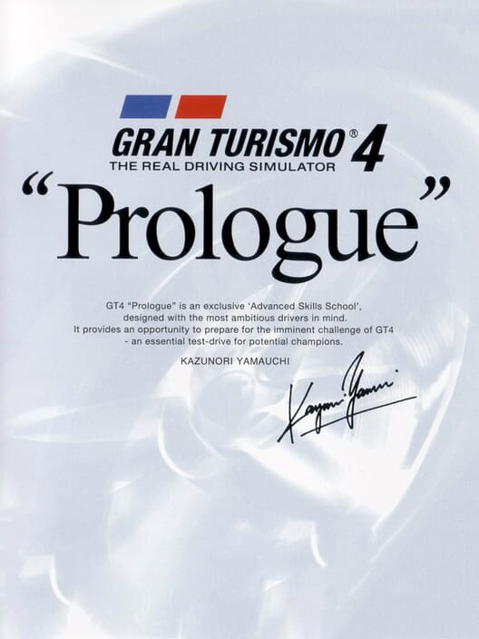 Jaquette de Gran Turismo 4 Prologue