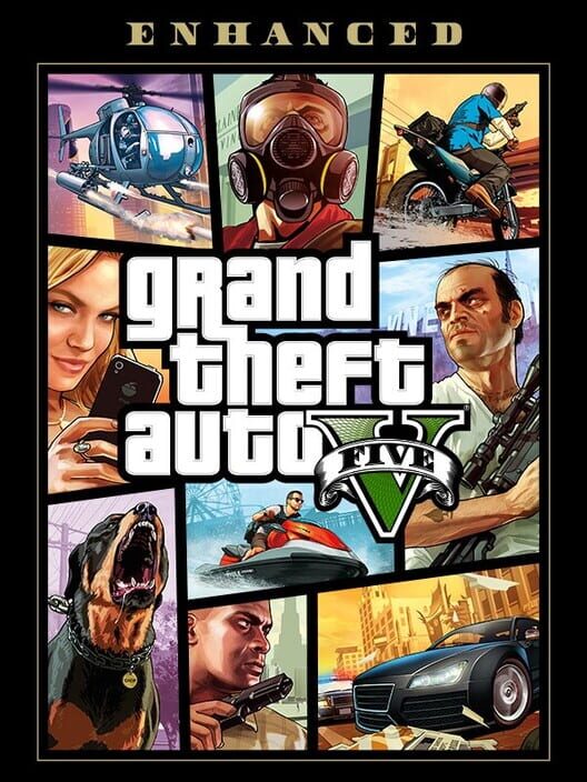 Grand Theft Auto V Enhanced cover art