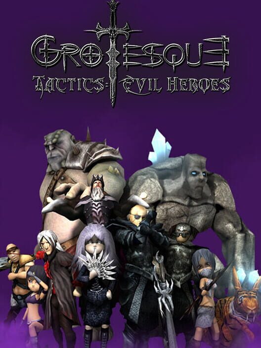 Grotesque Tactics: Evil Heroes cover art