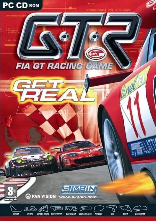 Carátula de GTR: FIA GT Racing Game