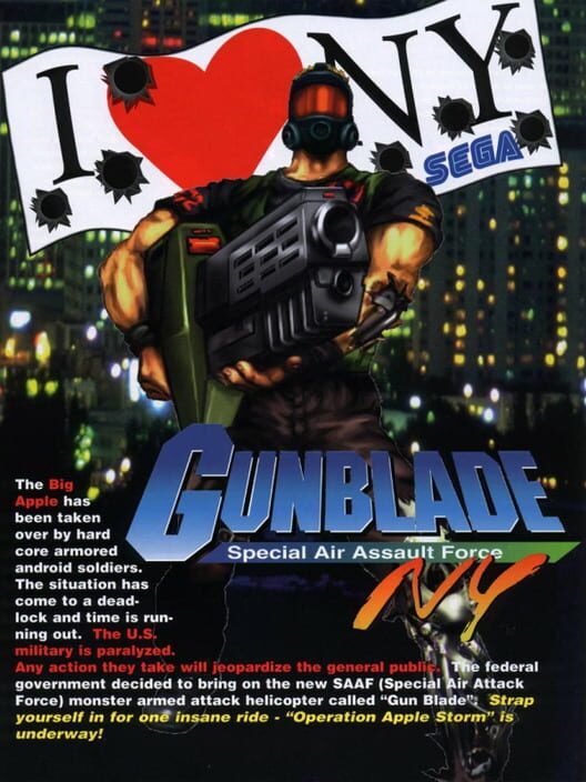 Carátula de Gunblade NY