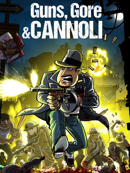 Jaquette de Guns, Gore & Cannoli