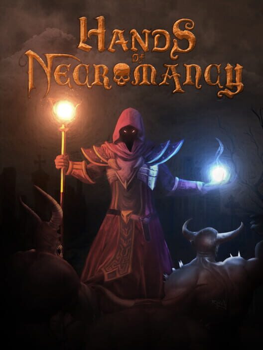 Jaquette de Hands of Necromancy