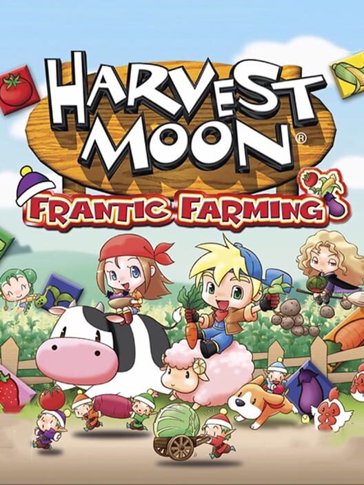 Jaquette de Harvest Moon: Frantic Farming