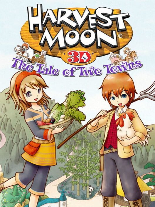 Jaquette de Harvest Moon: The Tale of Two Towns