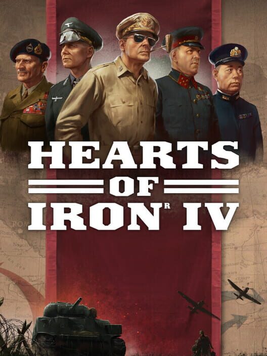Carátula de Hearts of Iron IV