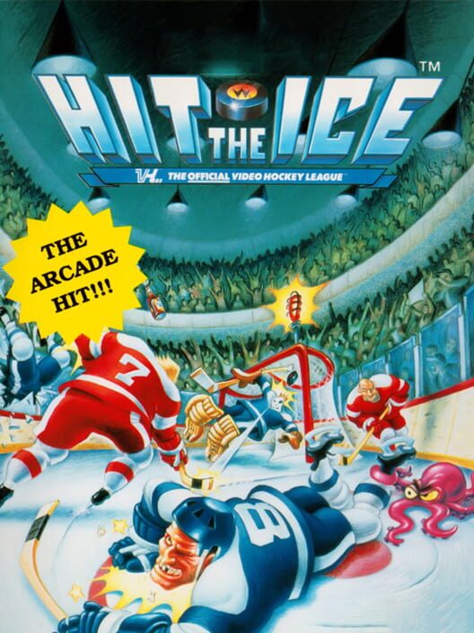 Jaquette de Hit the Ice: The Video Hockey League