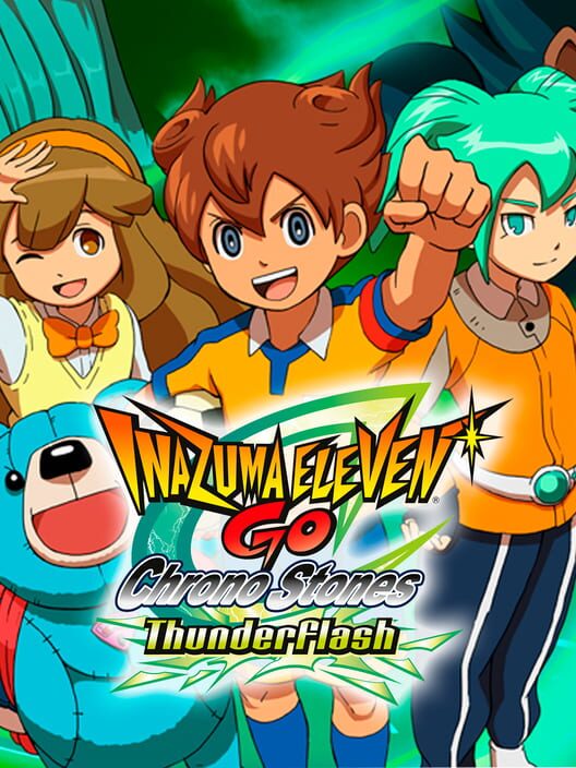 Jaquette de Inazuma Eleven GO: Chrono Stones - Thunderflash