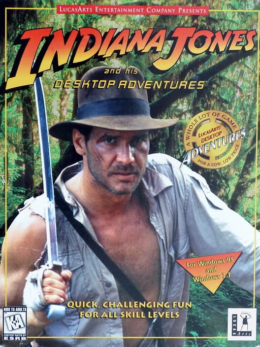 Jaquette de Indiana Jones and His Desktop Adventures