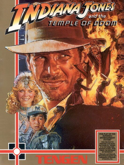 Jaquette de Indiana Jones and the Temple of Doom